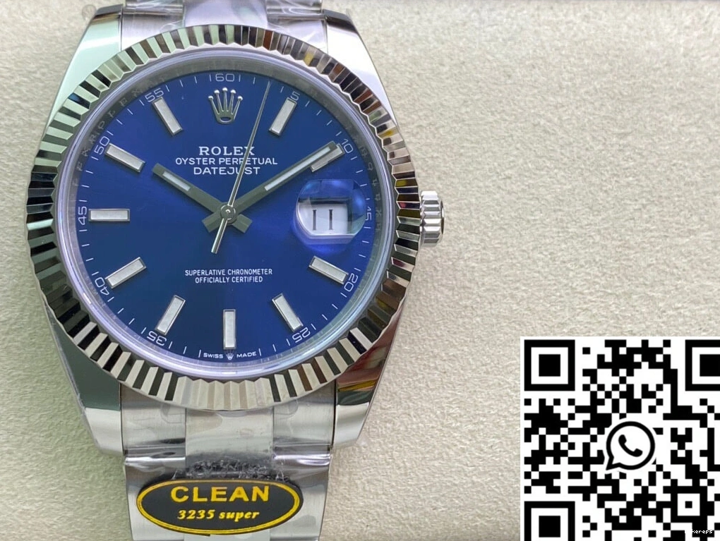 Dial Rolex M126334-0001 Clean Datejust Blue Factory 1227